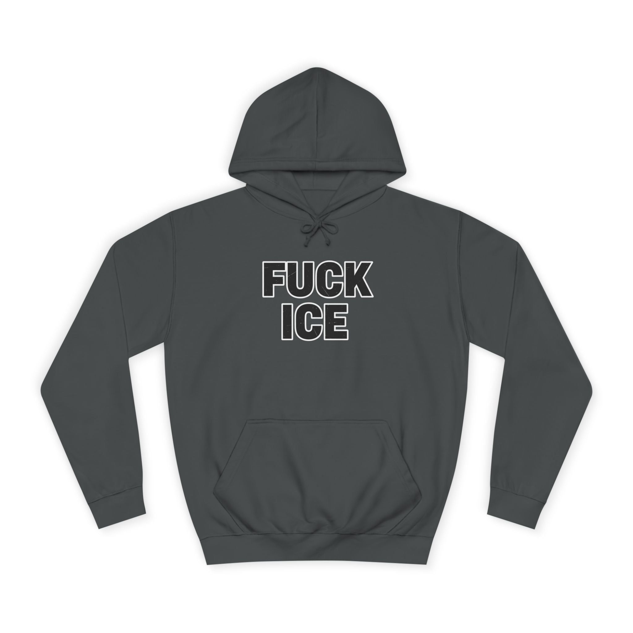 Hoodie — "F*** ICE" Bold Protest Pullover