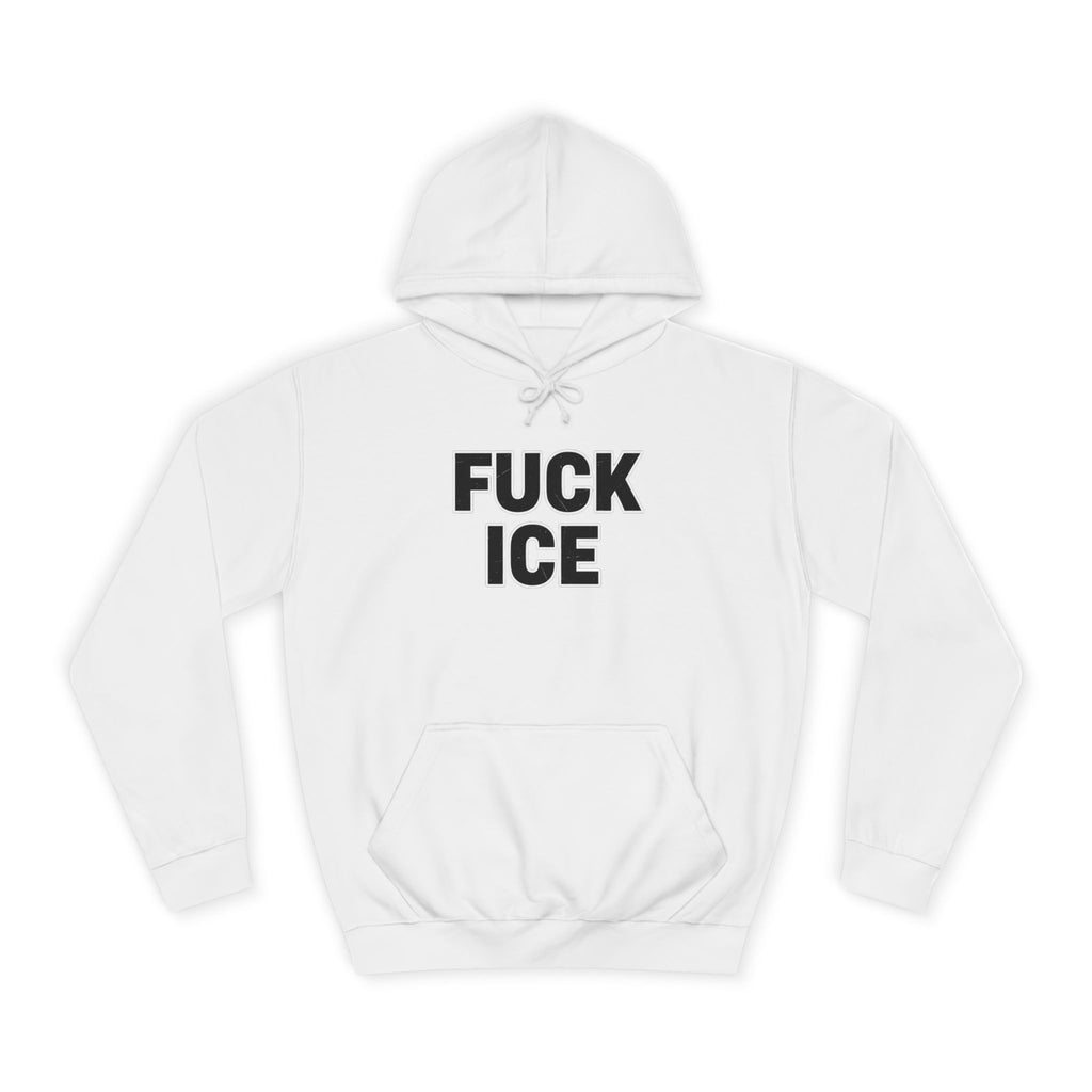 Hoodie — "F*** ICE" Bold Protest Pullover