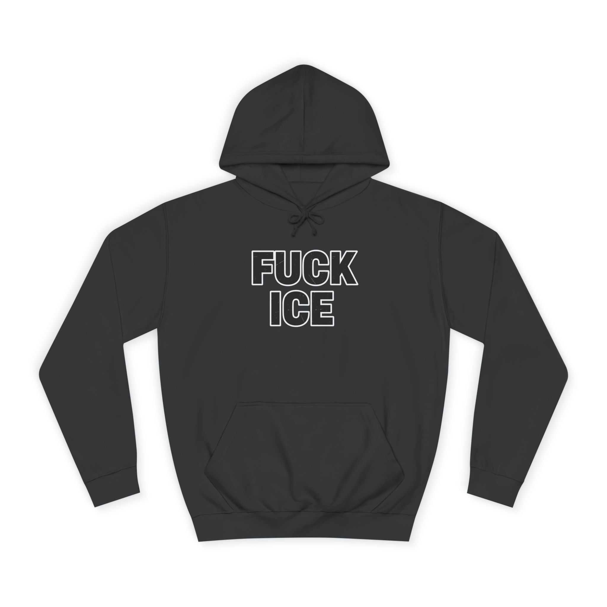 Hoodie — "F*** ICE" Bold Protest Pullover