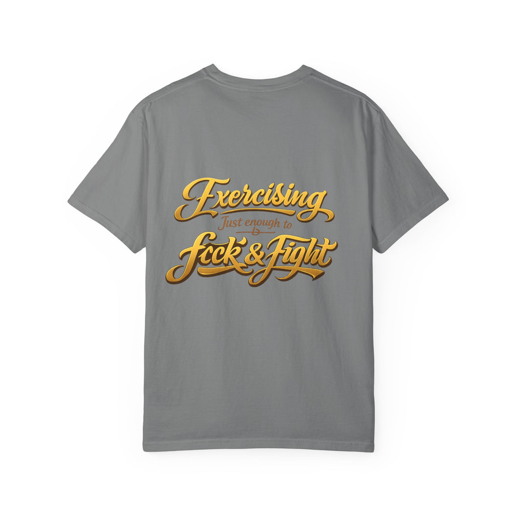 Exercise & F shirt